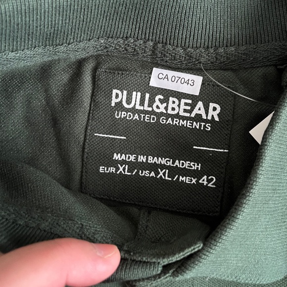 NWT- Pull & Bear Men’s Regular Fit Polo Shirt - Size XL - Picture 7 of 8